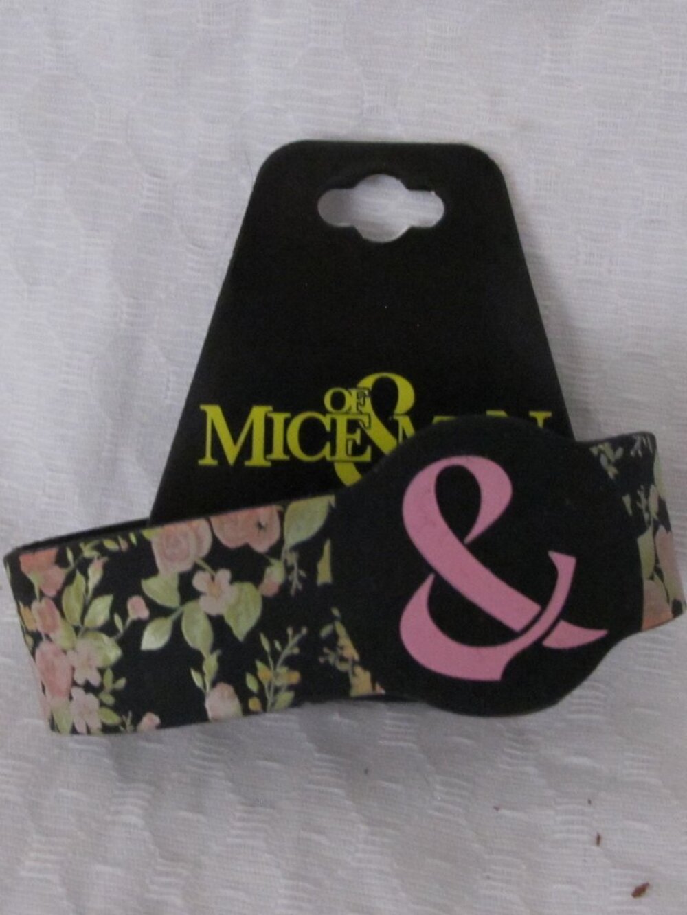 New - Of Mice & Men Rubber Bracelet